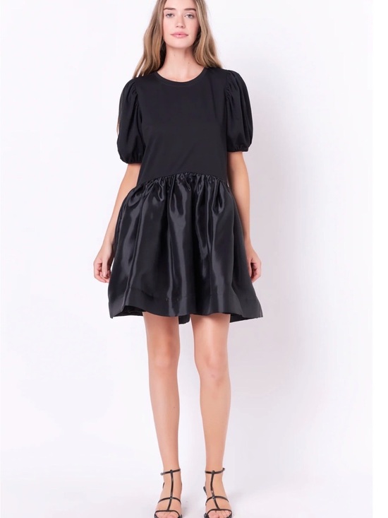 Tuckernuck Dresses & Skirts - Tuckernuck English factory mixed media organza mini dress